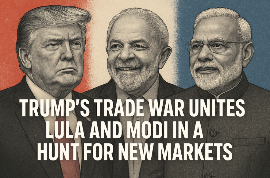 Trump’s Trade War Unites Lula and Modi in a Hunt for New Markets